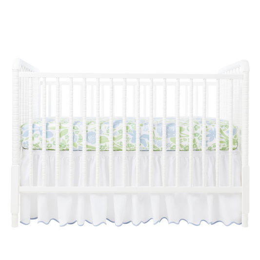 Jenny Blue Crib Sheet