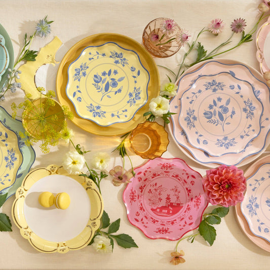 Pink Vintage Side Plates