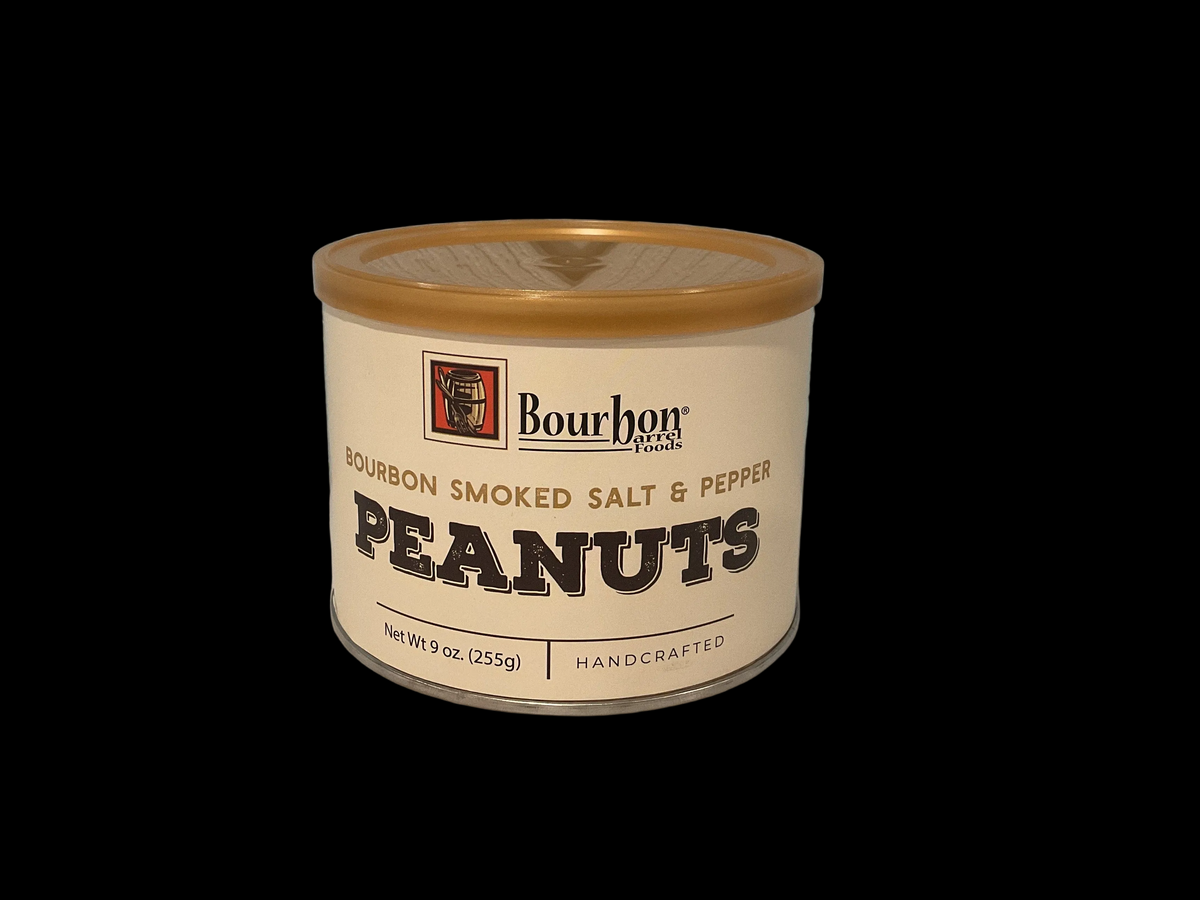 Bourbon Smoked Salt & Pepper Peanuts