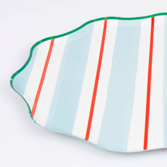 Preppy Stripe Side Plates