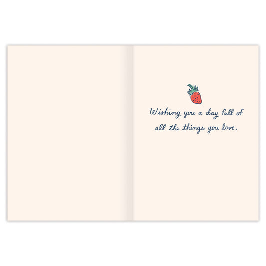Teacup Beautiful Birthday Card