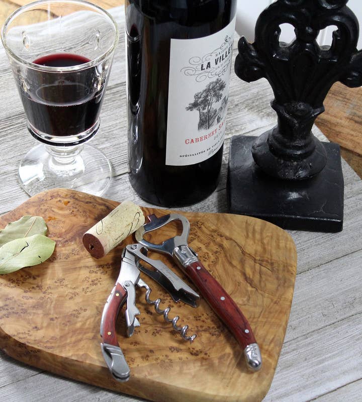 Bottle Opener Bar Set with Pakkawood Handles