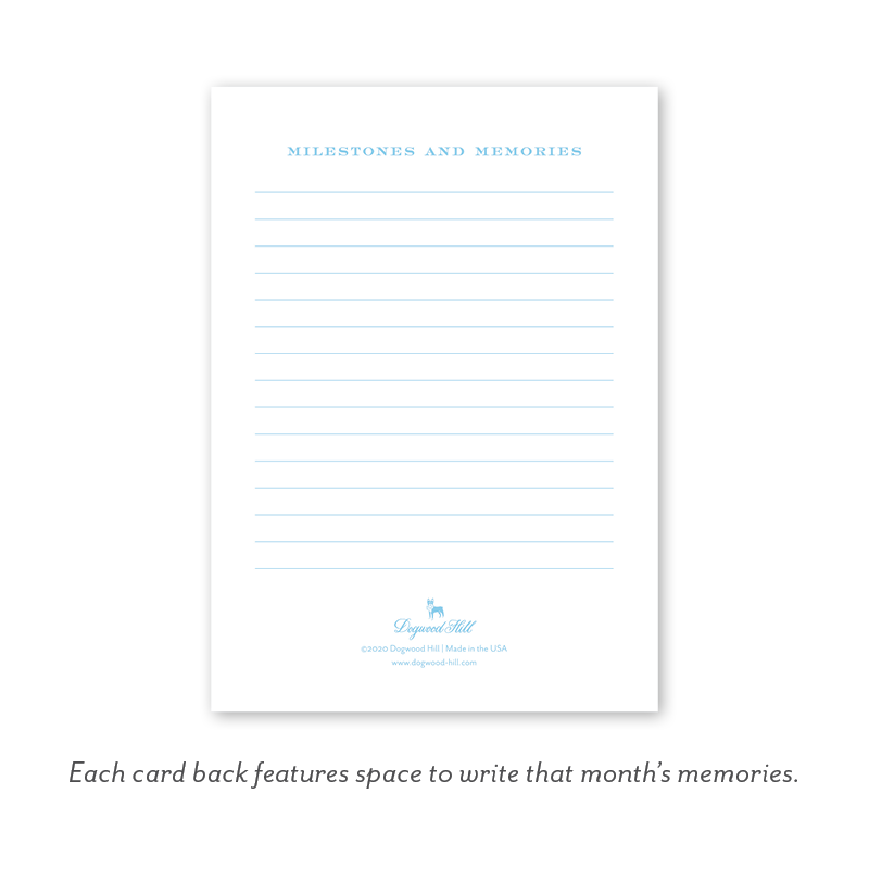 Joys of Boys Milestone Cards