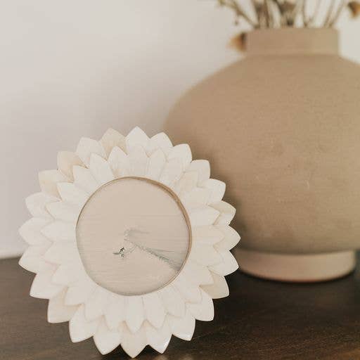 Bloom 3x3 Cream Picture Frame