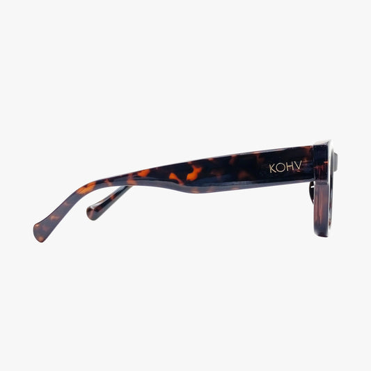 MOD ESPRESSO Polarized Square Designer Fashion Sunglasses
