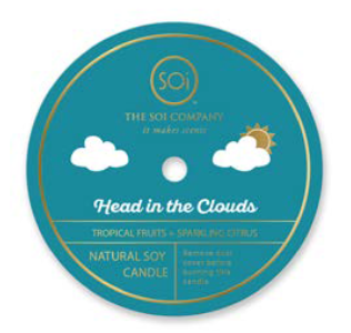 SOi Head in the clouds Icon 12oz Candle