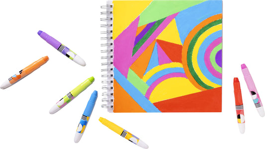 SNIFTYGEO STICKS VIBRANT TEMPERA PAINT STICKS - BRIGHTS