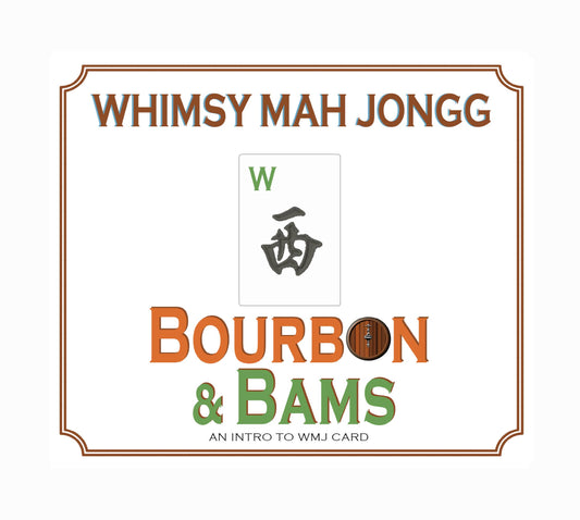 Bourbon & Bams Mahjong Card