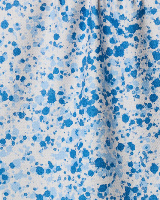 Geometry - Indigo Splash Tea Towel