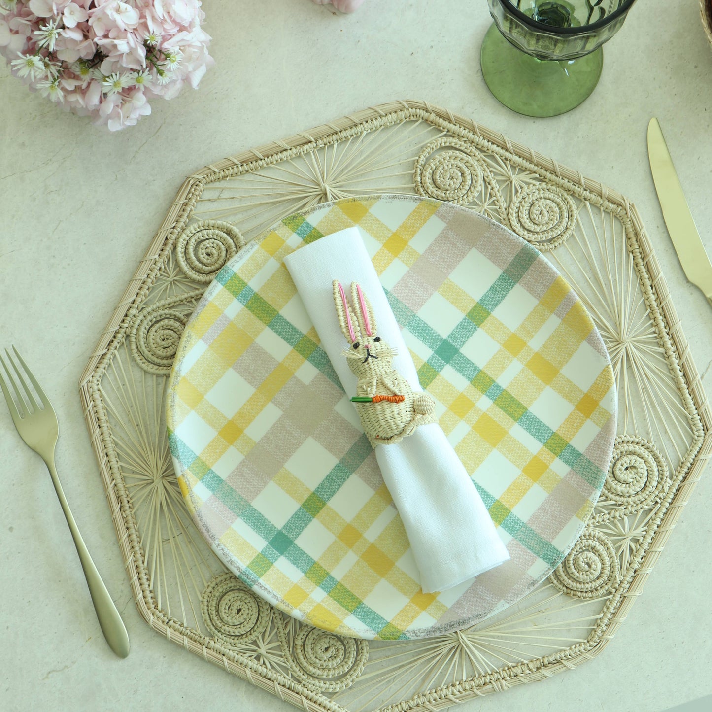 Octagonal Caracoli Placemat