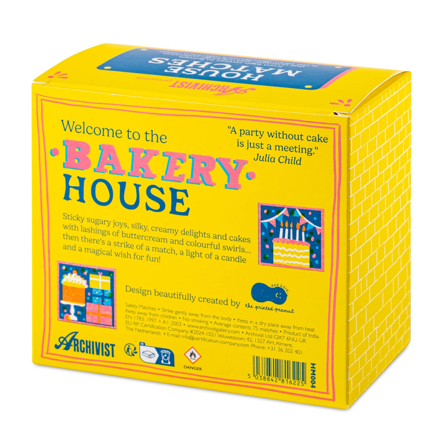 Bakery House Luxury Matches