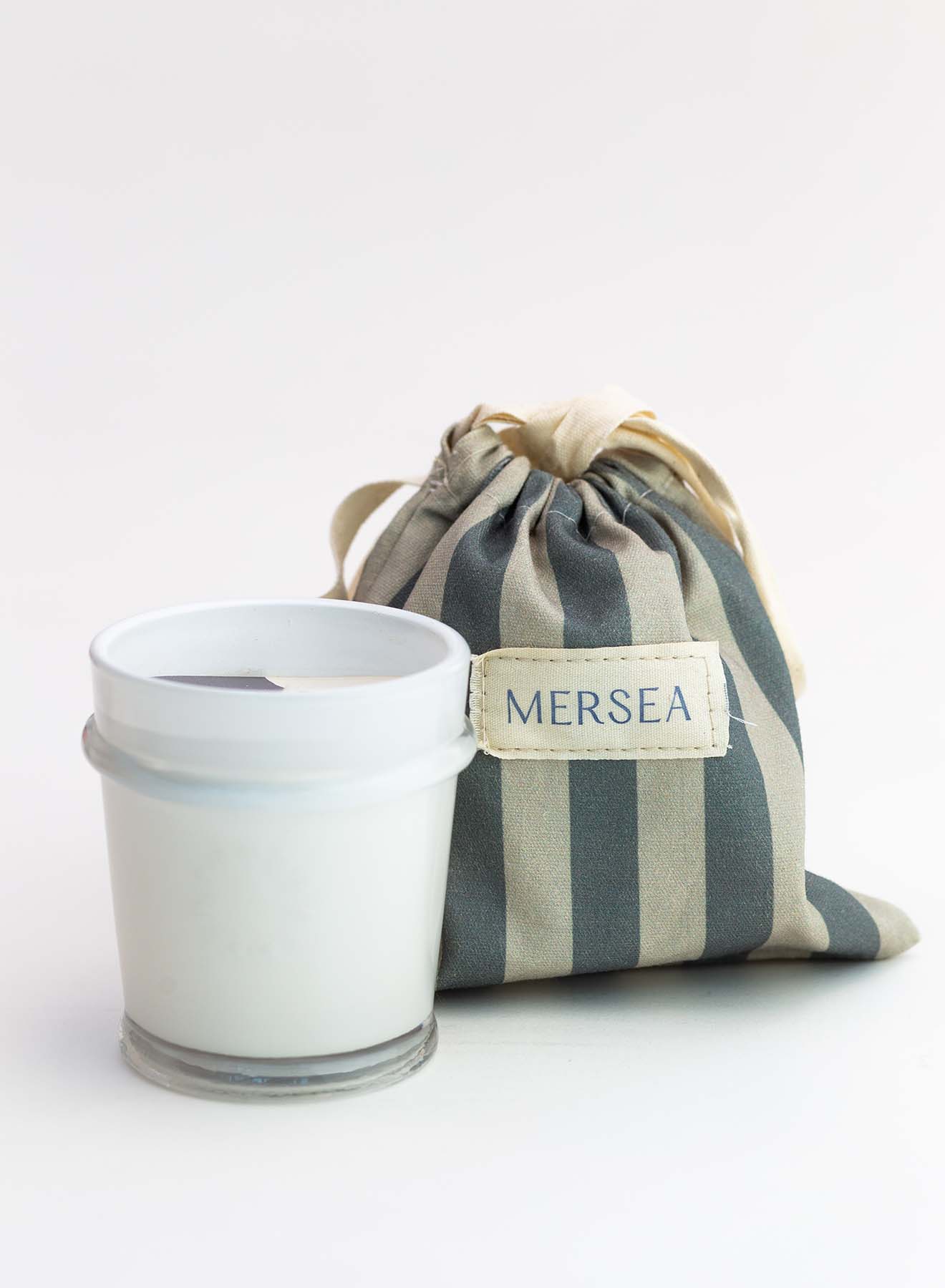 Striped Bagged Candle