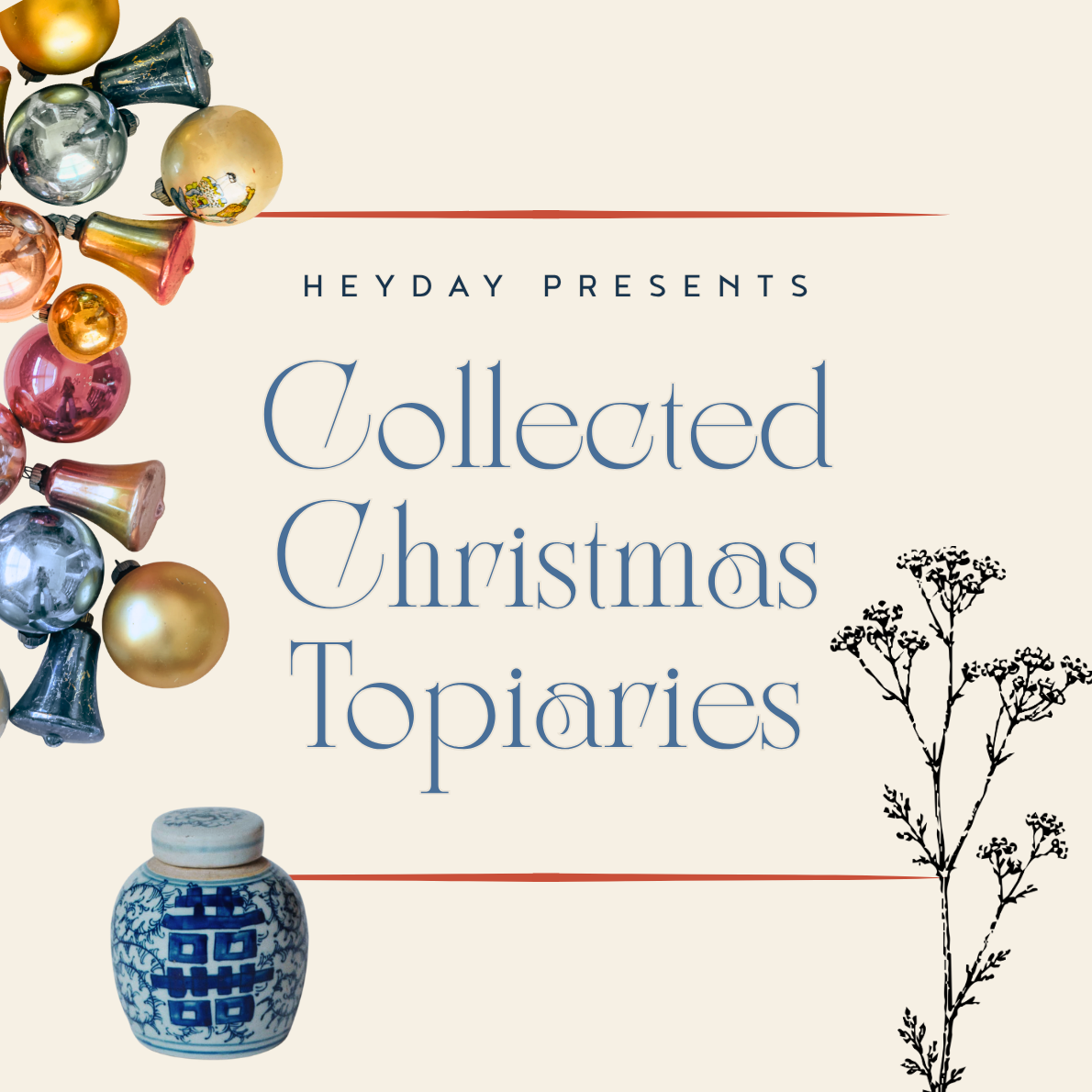 Collected Christmas Topiaries | December 3, 2026