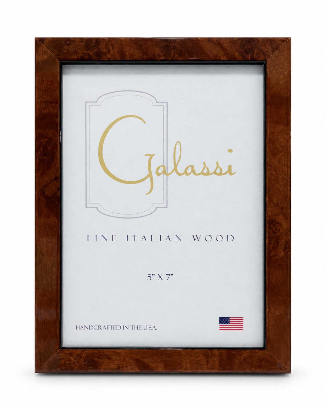 5x7 Chestnut Burl Picture Frame
