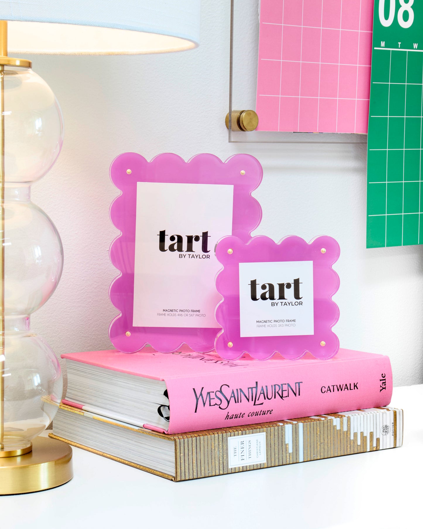 Fuchsia Acrylic Picture Frame