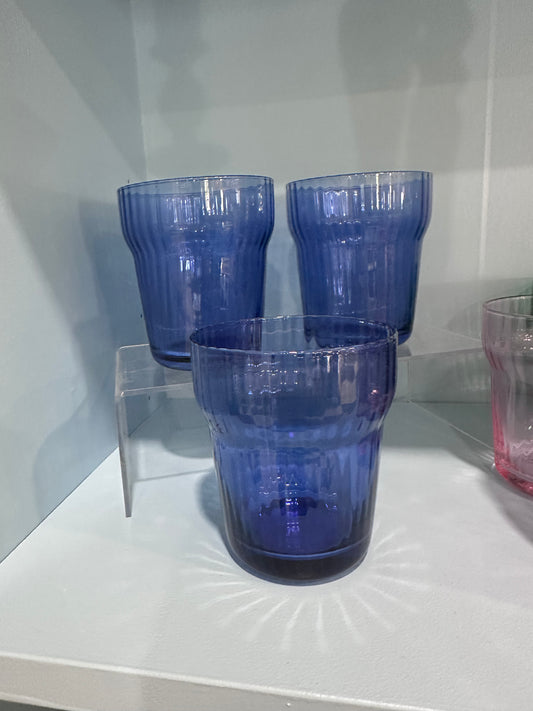 Fluted Drinking Glass