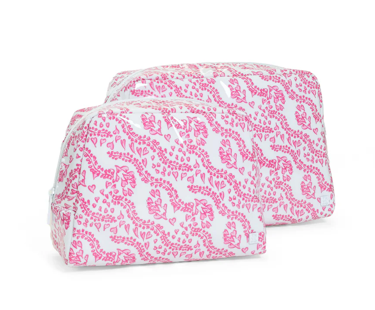 Large Pink Heart Gloss Wash Bag