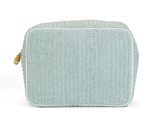 XL Seaglass Coastal Straw Bag