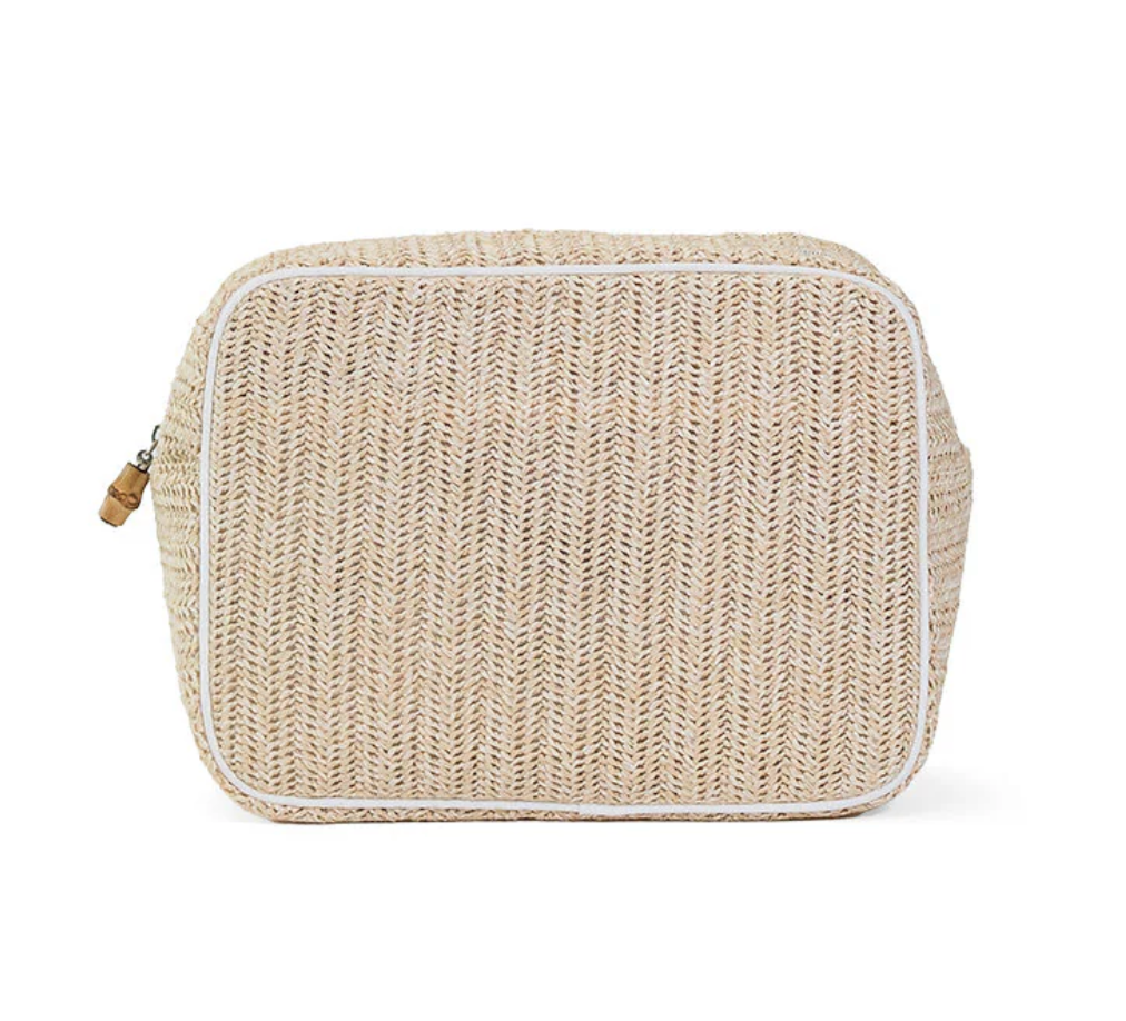 XL Sand Coastal Straw Bag