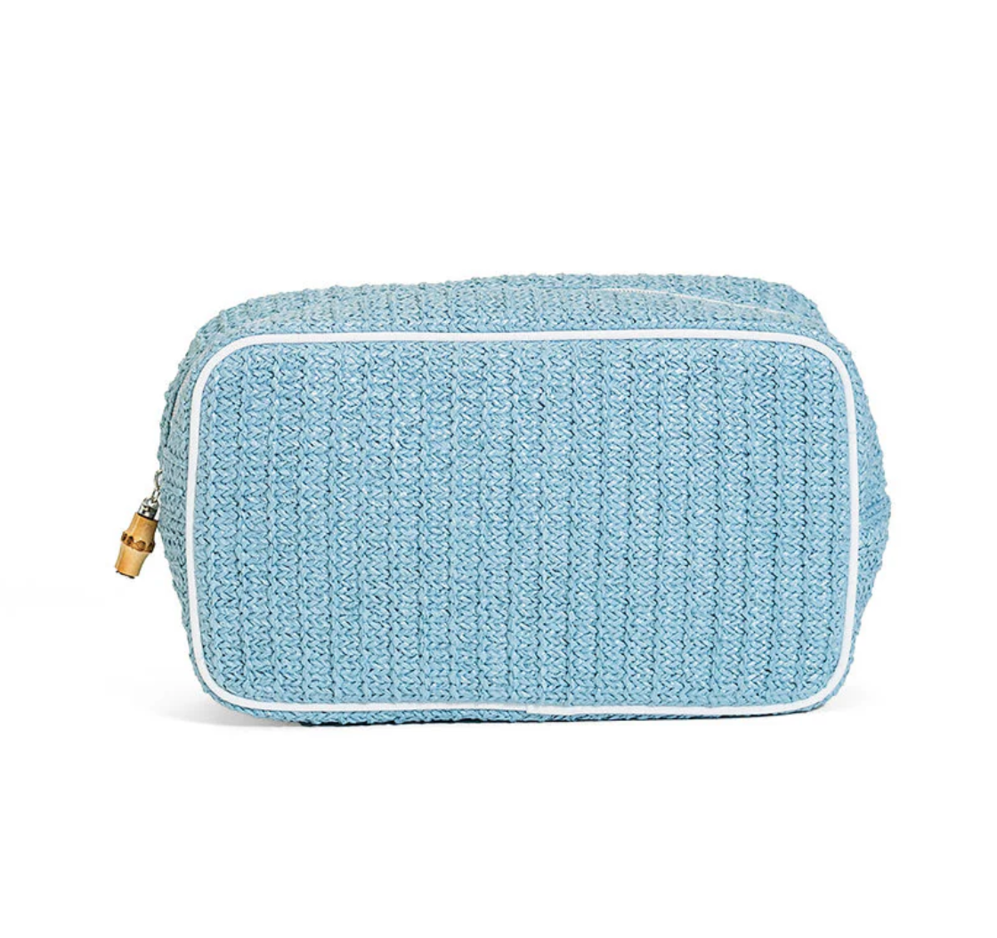 Surf Coastal Straw Bag