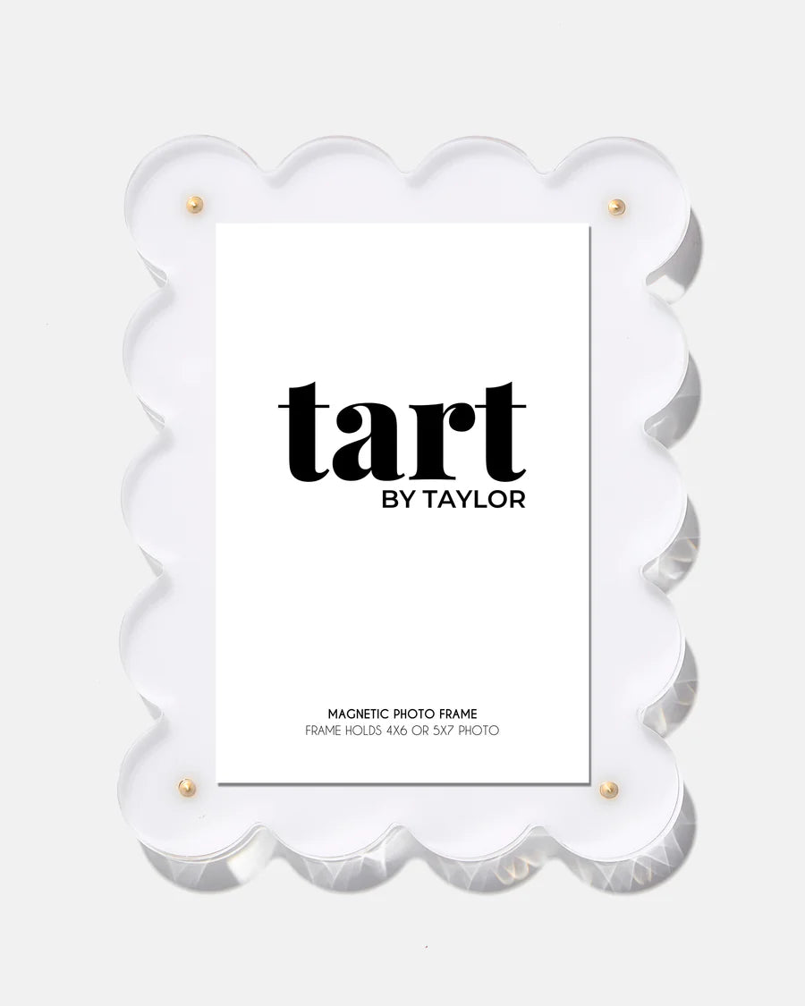 White Acrylic Picture Frame