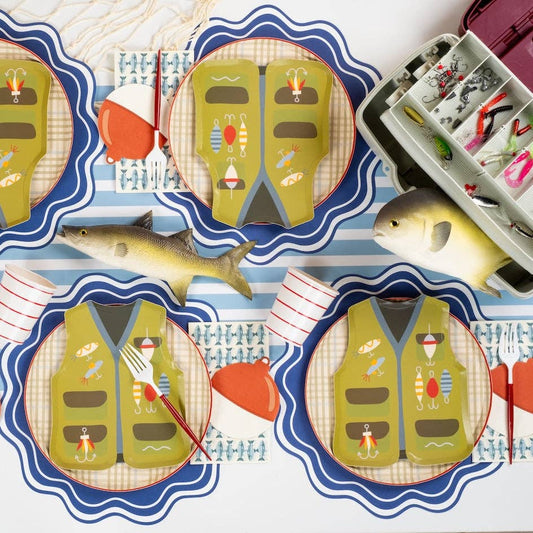 Fish Pattern Guest Towels