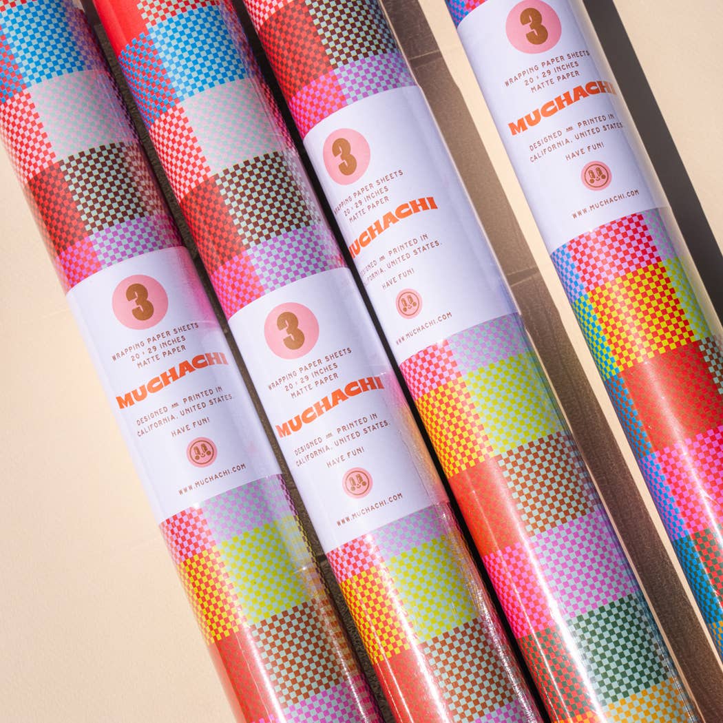 Lotería Wrapping Paper - Roll of 3 Sheets