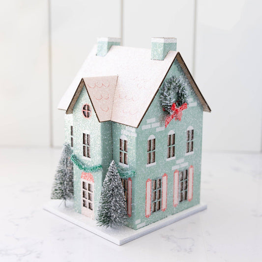 Christmas Village Mint House