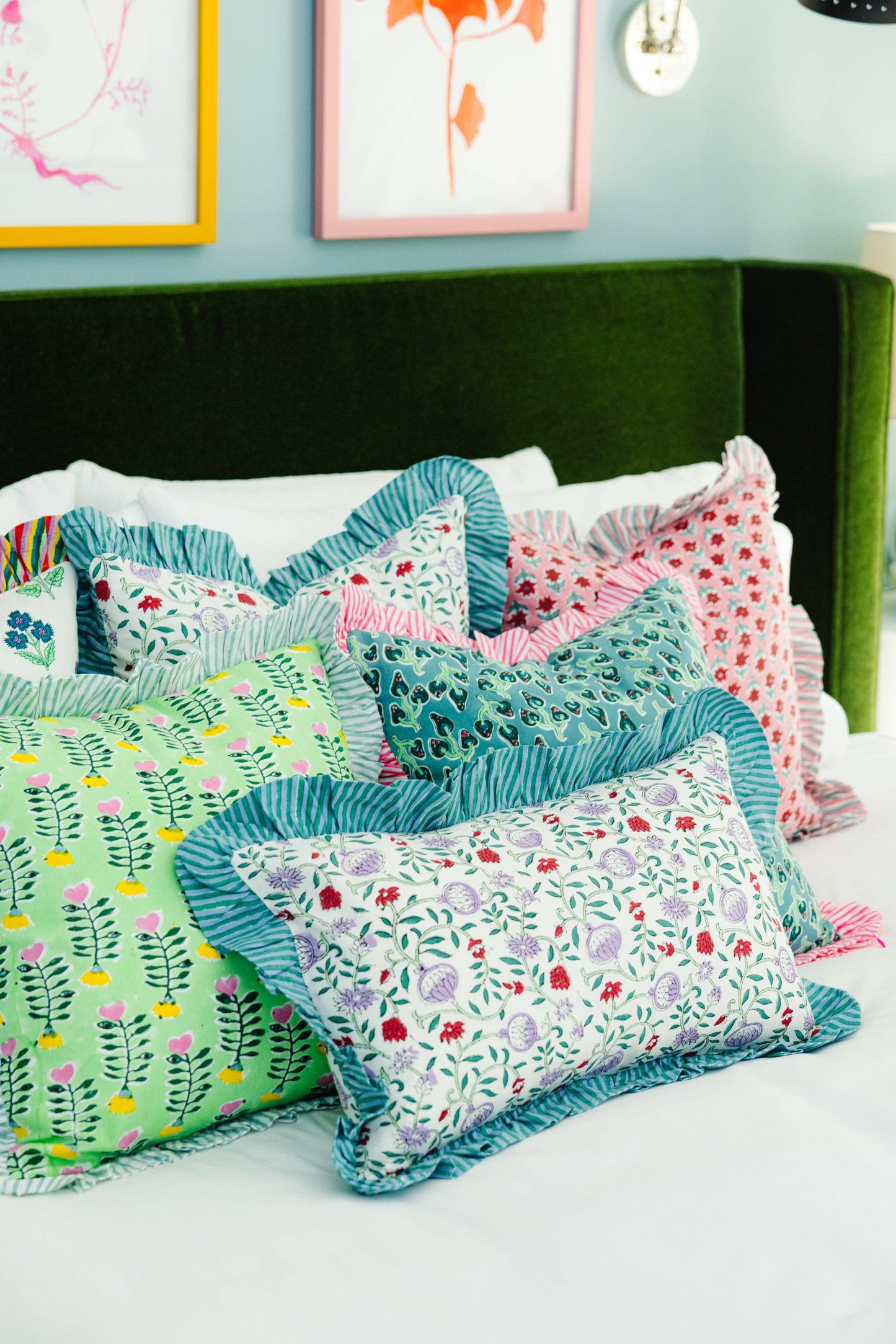 Loews Ruffle Lumbar Pillow