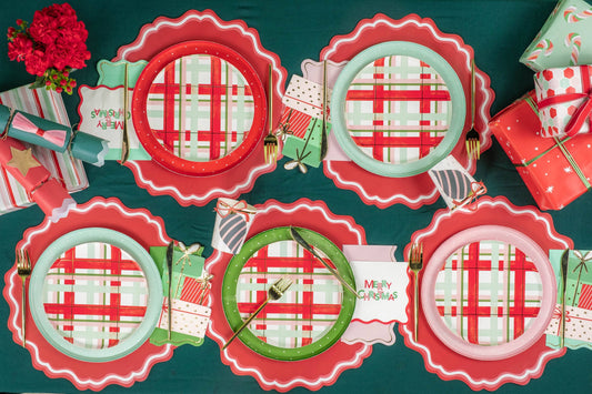 Christmas Cheerful Dinner Plates