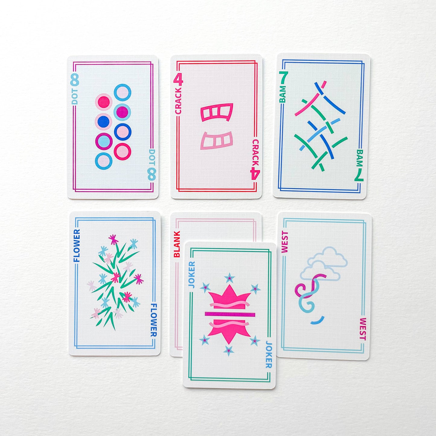 Modern Mahjong Card Deck