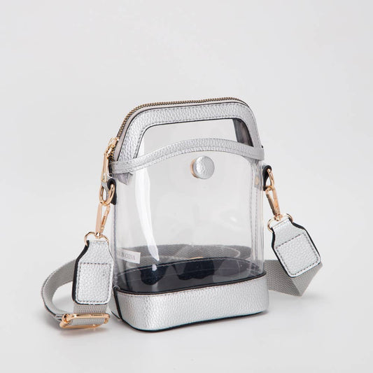 Game Day Stadium Button Style Clear Bags