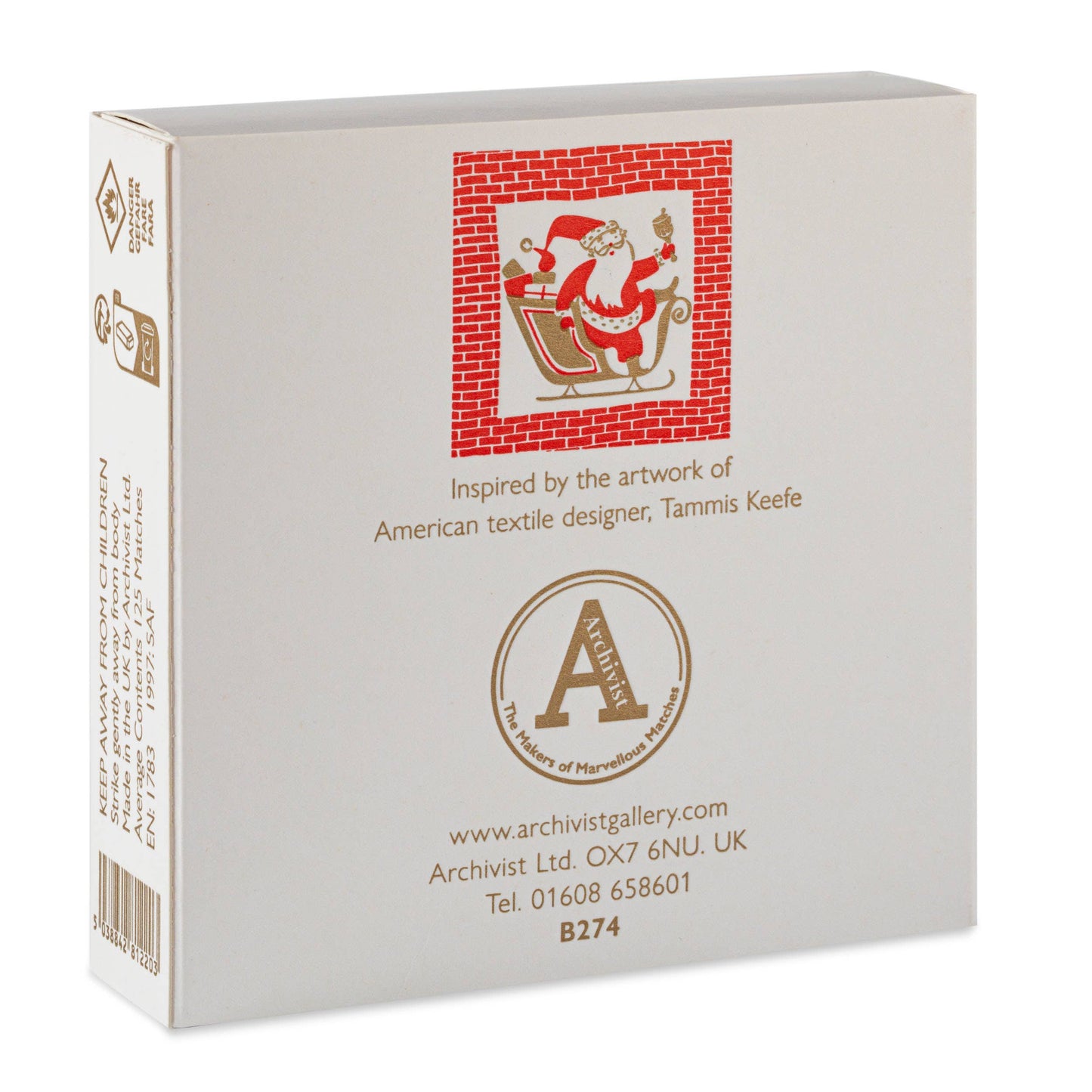 Father Christmas Luxury Matches