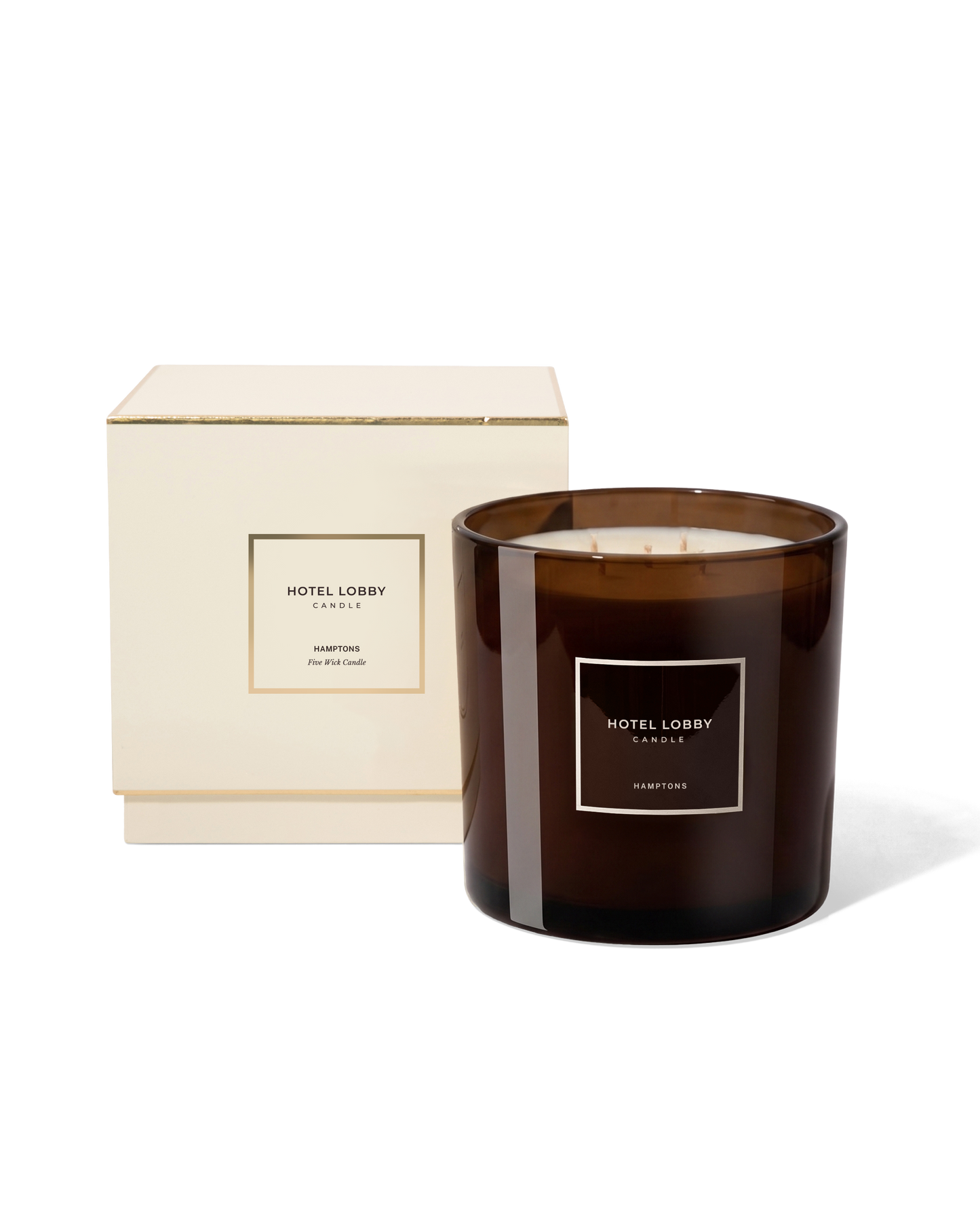 Hotel Lobby Candle - Hamptons - Luxury Five Wick Soy Candle - 55 oz