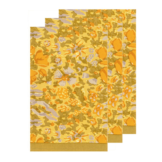 Jardin Mustard & Grey