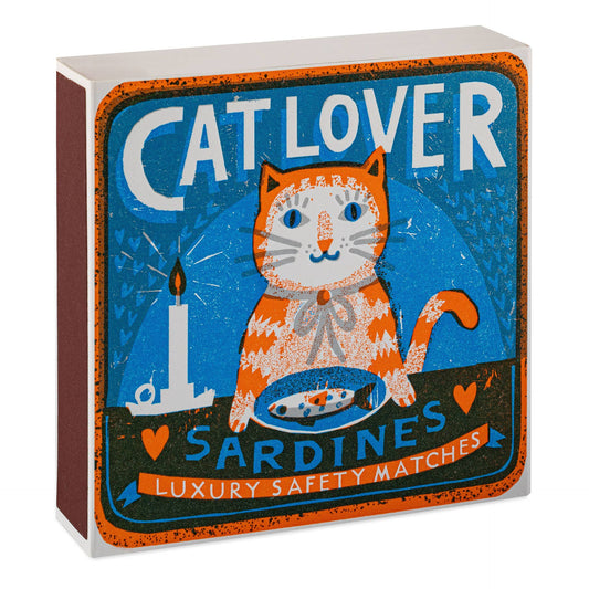 Cat Lover Sardines Luxury Matches