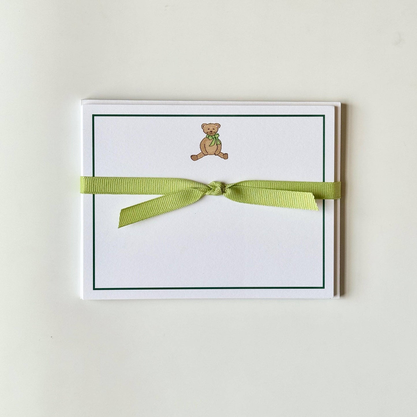 Georgetown Paperie - Teddy Bear - Flat Note Cards