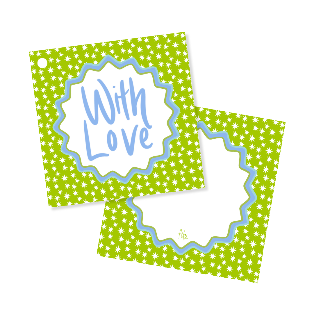 With Love Gift Tags Set of 25