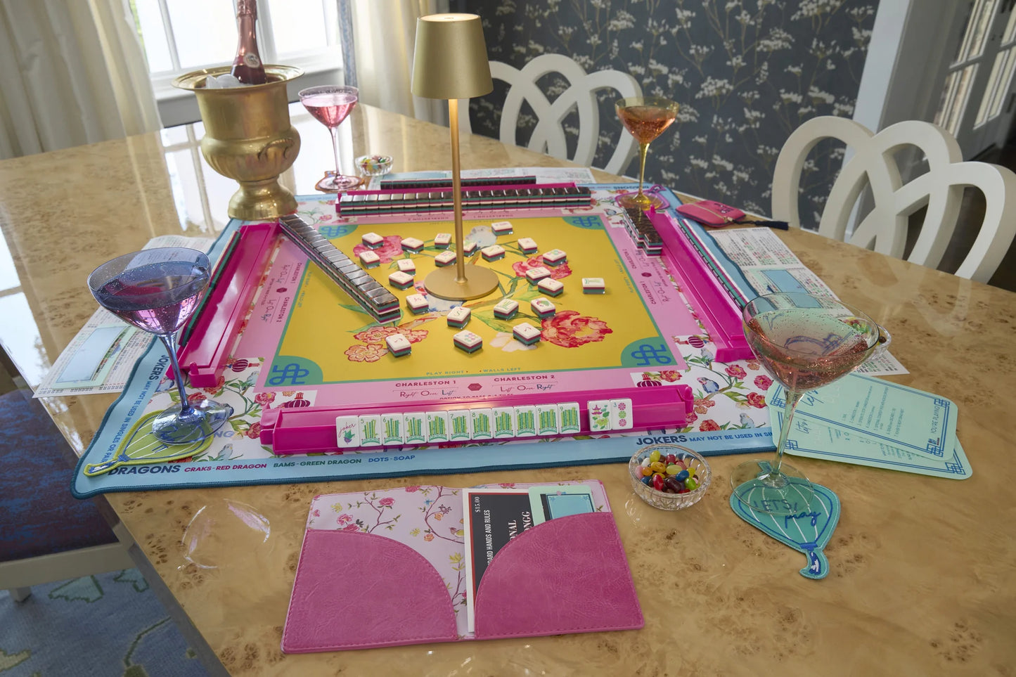 Spring Fling x Brooke Wright Mahjong Mat