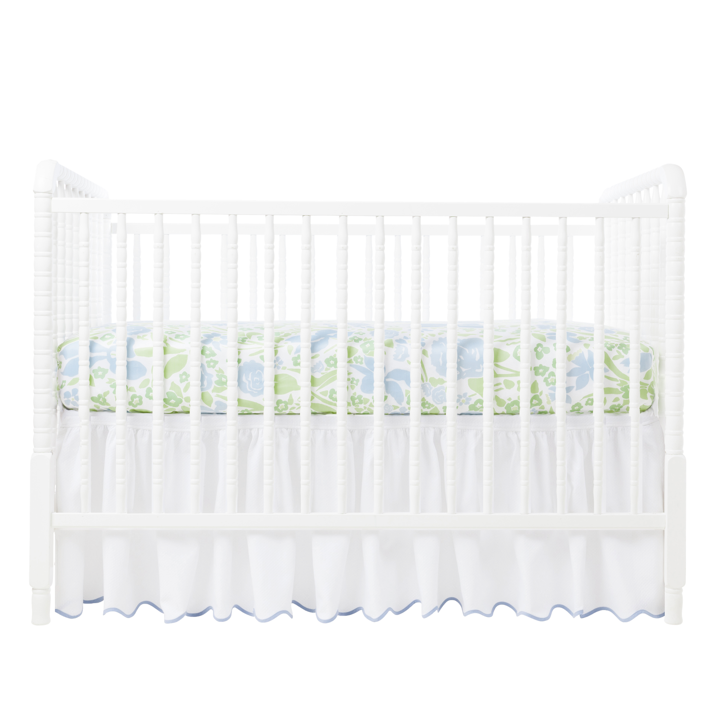 Jenny Blue Crib Sheet