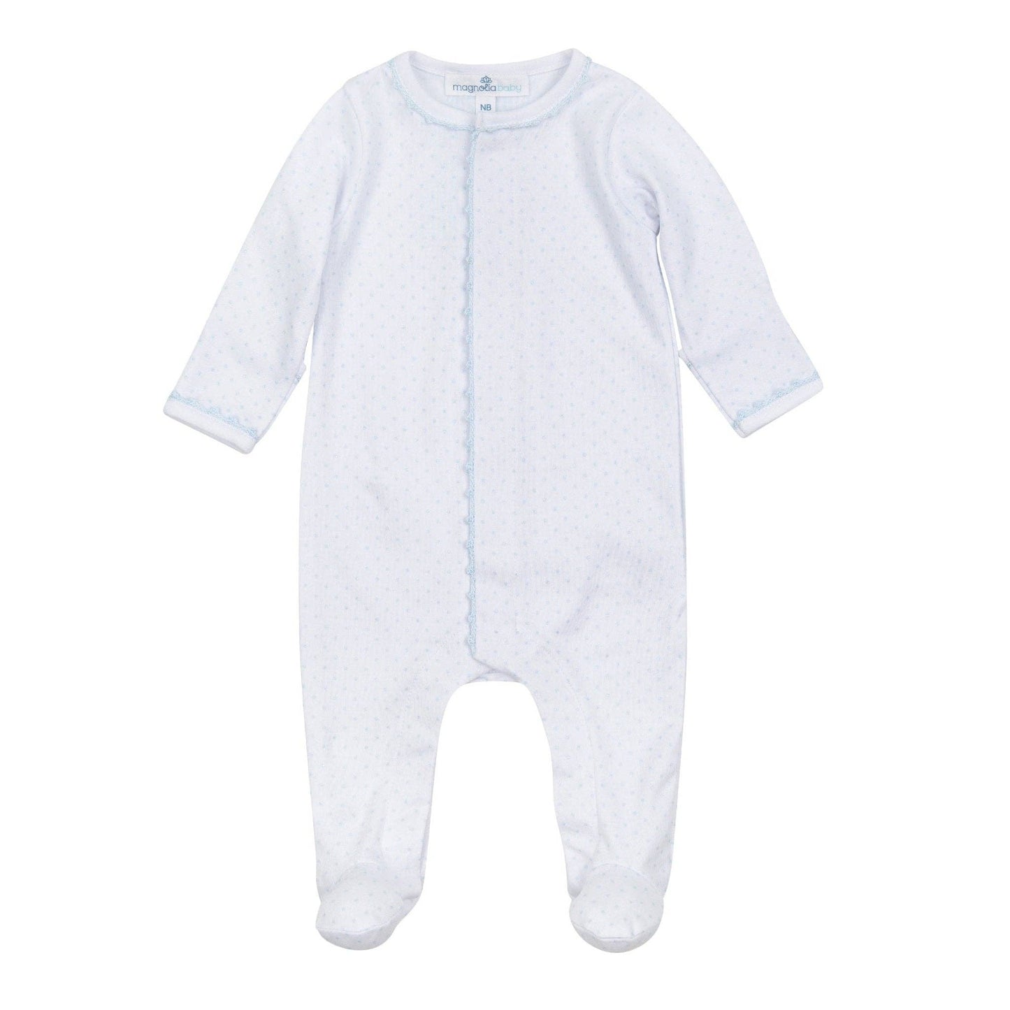 Little Love Footie - Light Blue