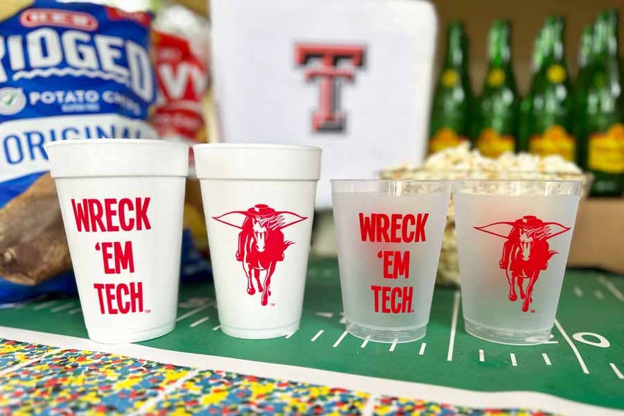 Texas Tech Foam Cup