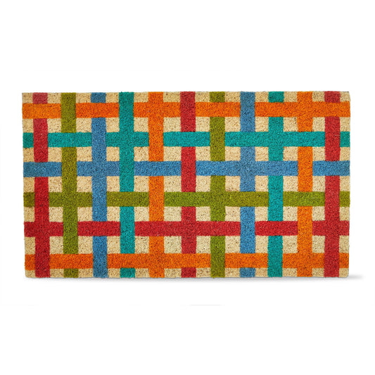 Multi Color Weave Non-Slip Coir Mat Everyday
