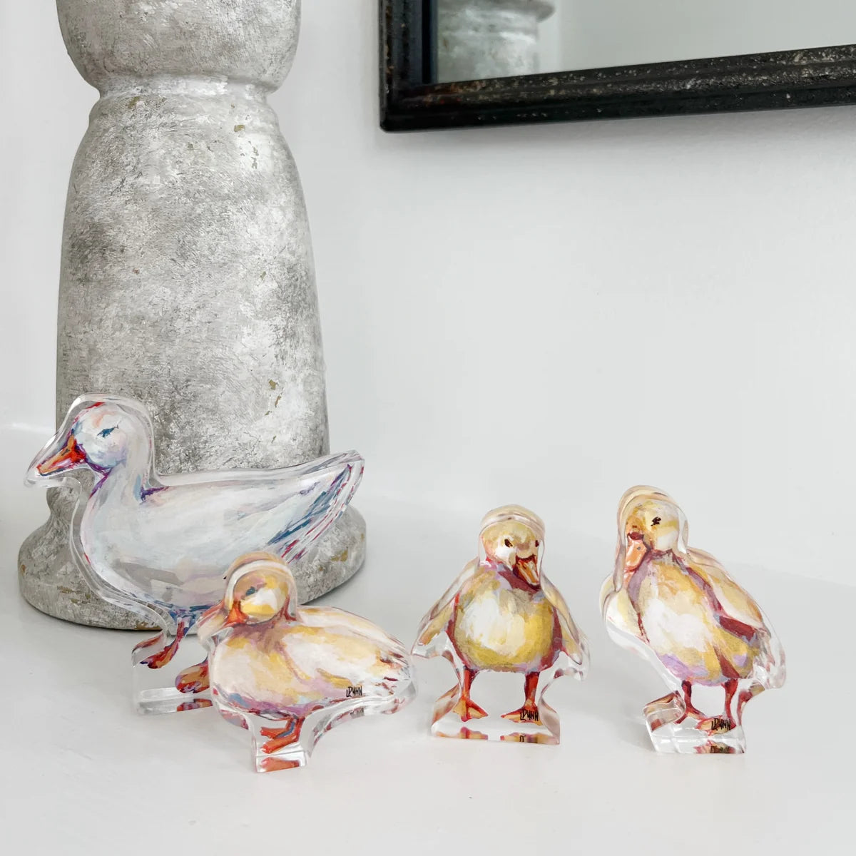 Momma Duck & Duckling Acrylic Collection