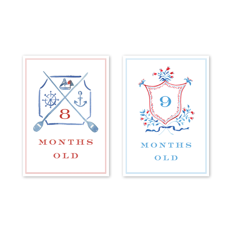 Joys of Boys Milestone Cards