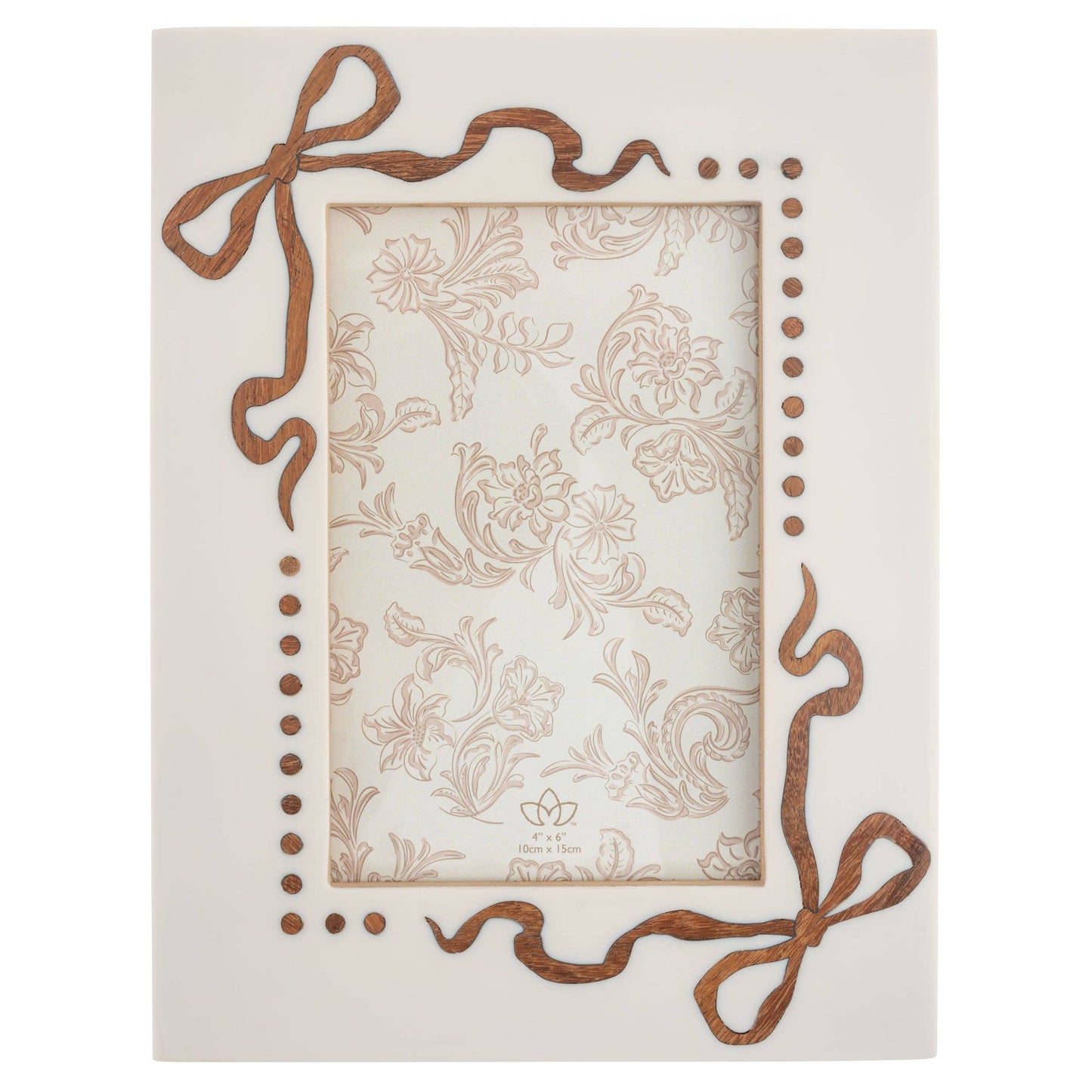 Bows Rectangle Frame