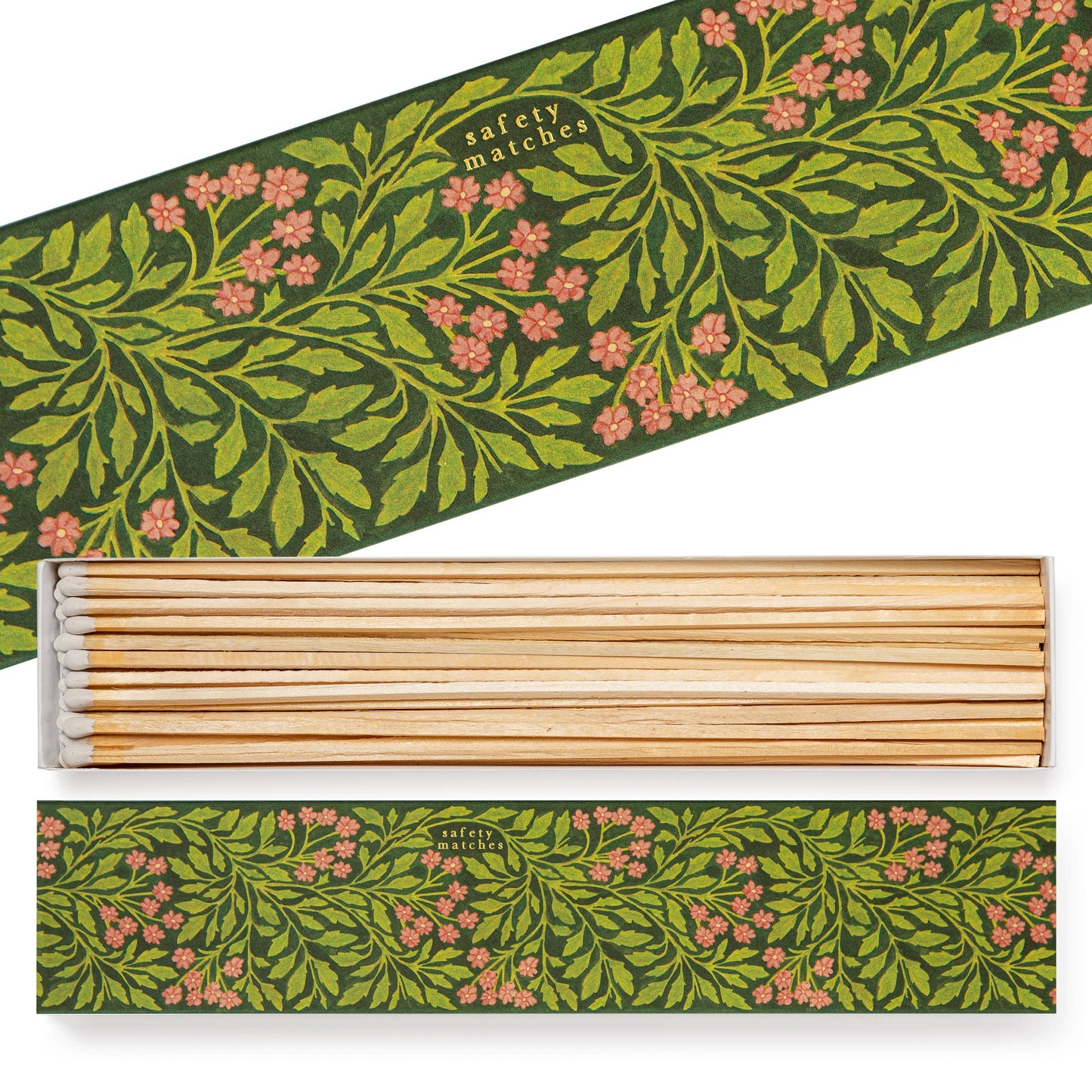 Green Flora Luxury Matchboxes