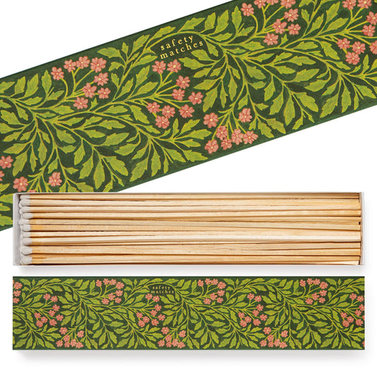 Green Flora Luxury Matchboxes