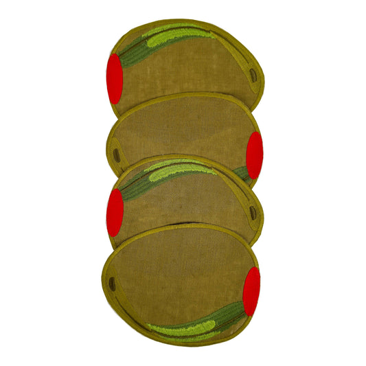 Olive Cocktail Napkins
