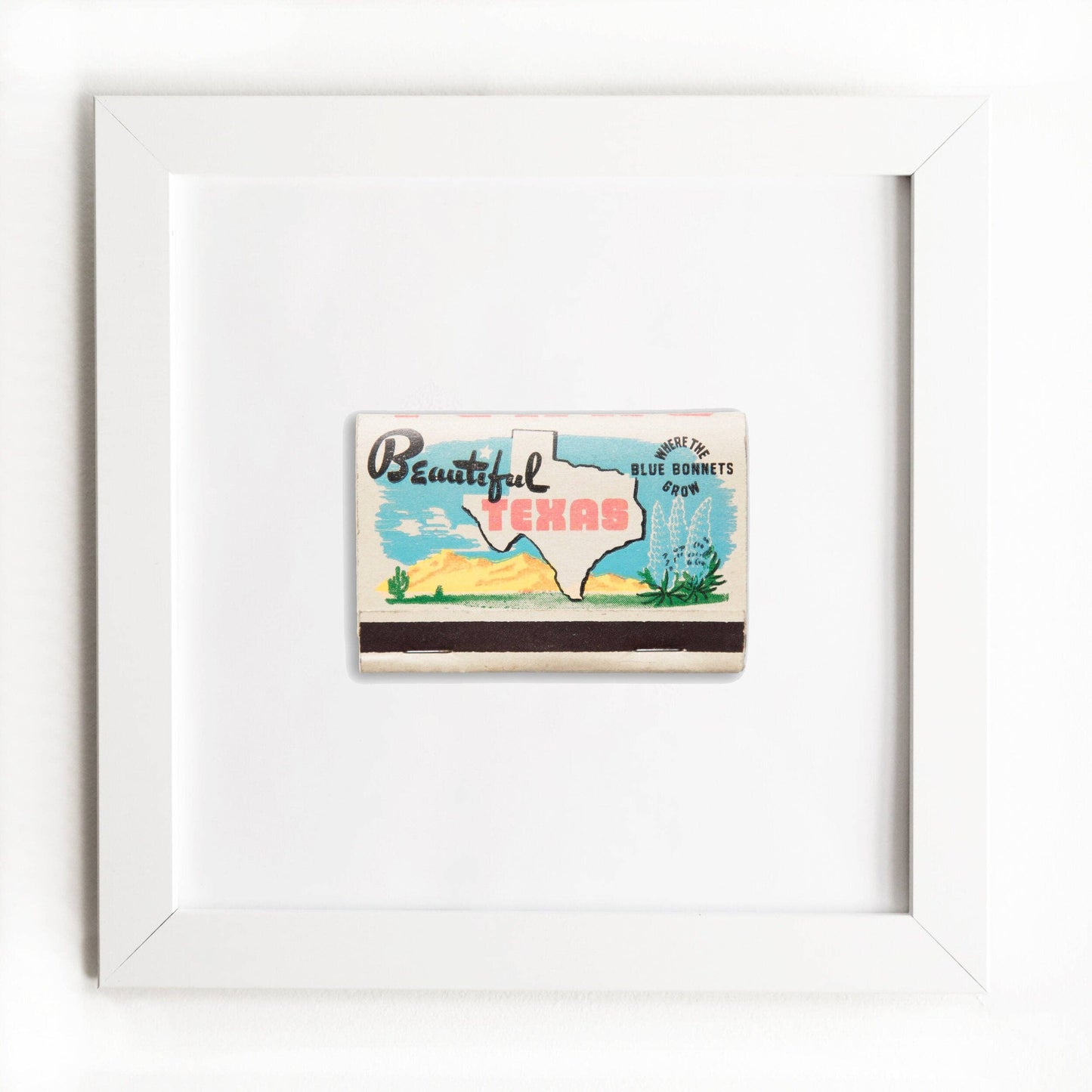 Beautiful Texas Matchbook Print